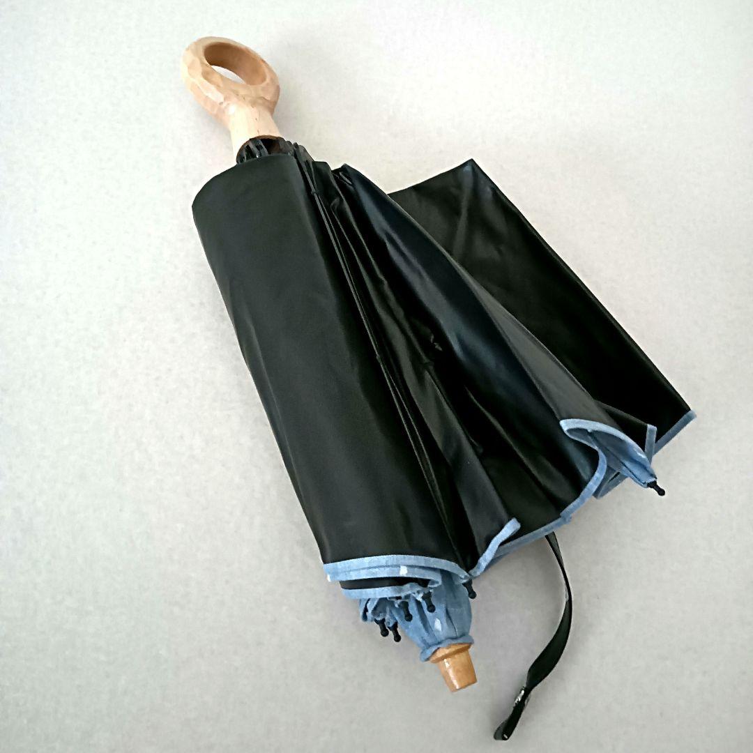 【未使用品】小宮商店　折りたたみ傘　一級遮光　晴雨兼用　刺繍