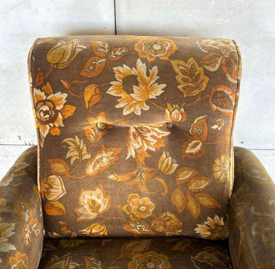 ꧁✿✿✿꧂金華山 ヴィンテージ 70s ミッドセンチュリー ソファ　サンフェード