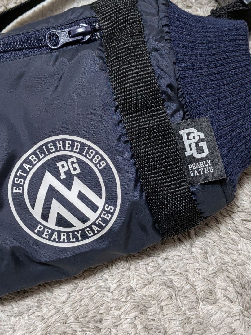 PEARLY GATES レッグウォーマー＆バンドウォーマーセット ネイビー