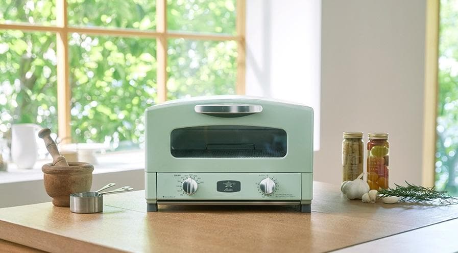 【新品未使用】アラジン グラファイトトースター グリーン AET-GS13CG