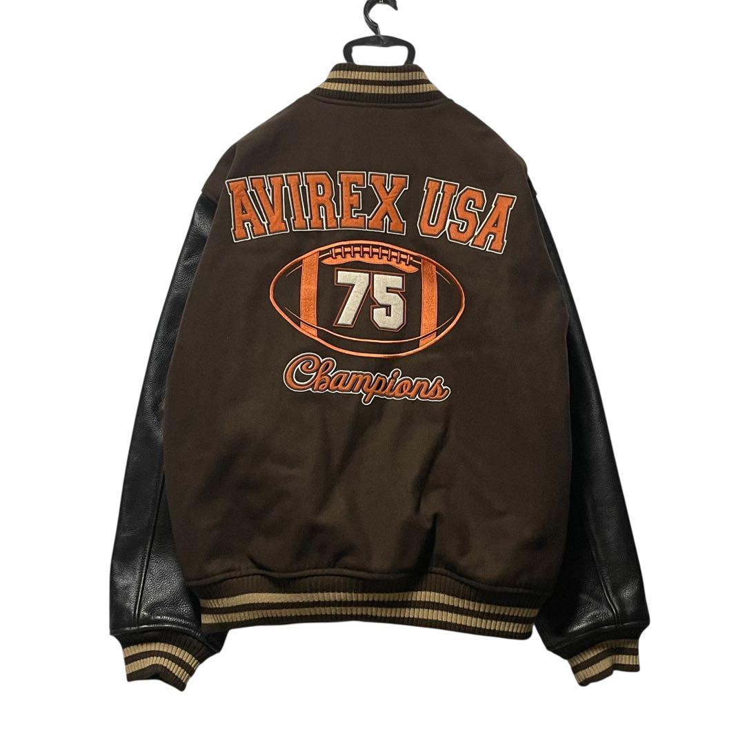 【美品】アヴィレックス スクーカム AVIREX SKOOKUM スタジャン