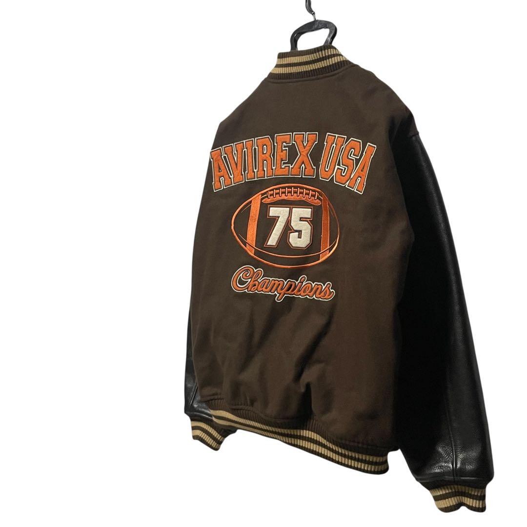 【美品】アヴィレックス スクーカム AVIREX SKOOKUM スタジャン