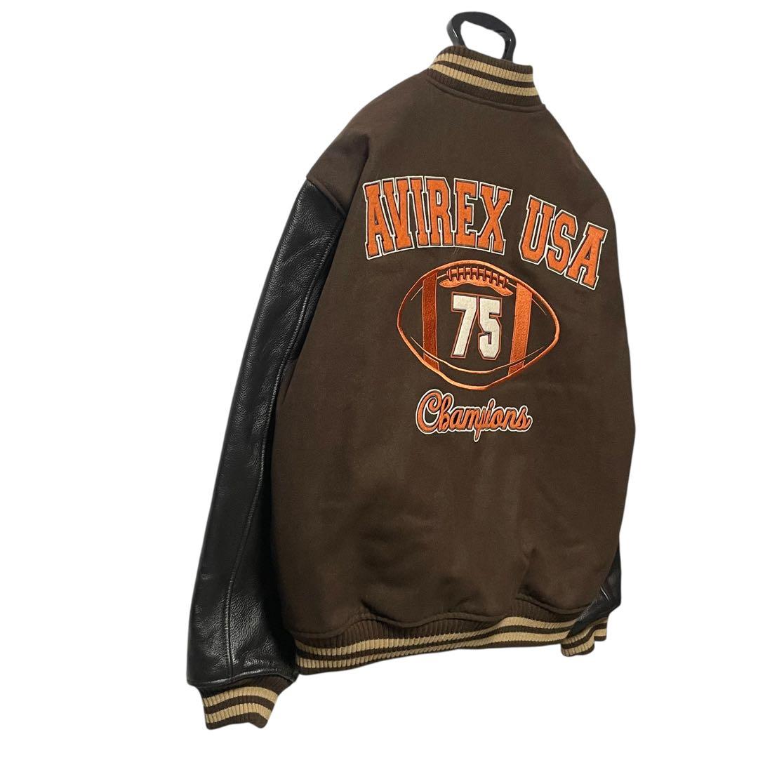 【美品】アヴィレックス スクーカム AVIREX SKOOKUM スタジャン