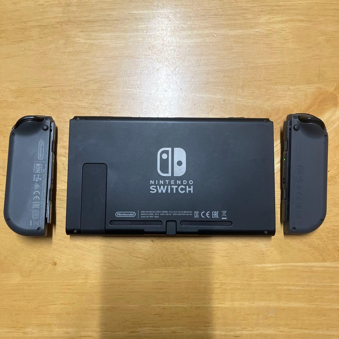 極美品★付属品完備★保護フィルム付き Nintendo Switch グレー