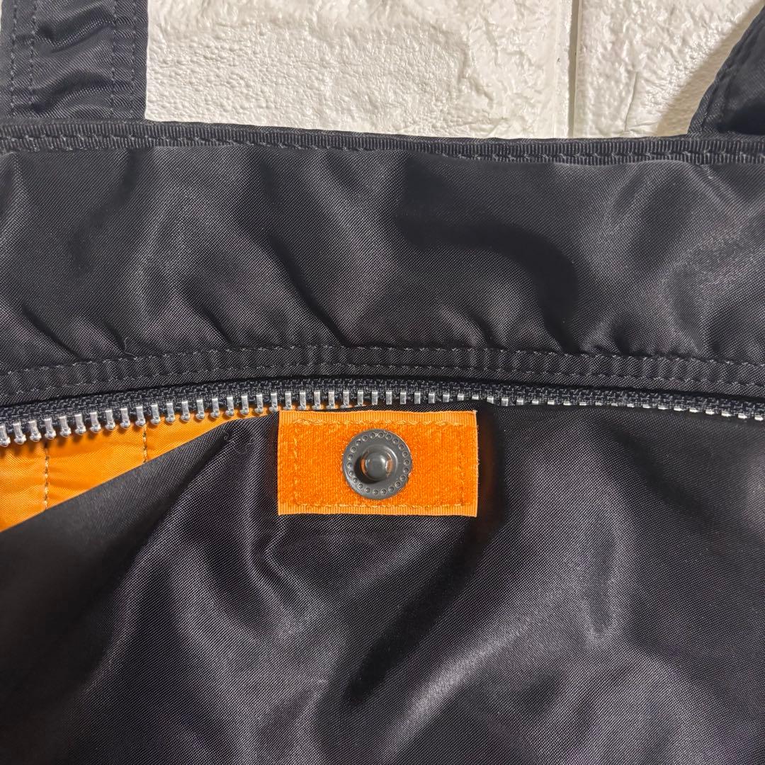 PORTER ブラック ナイロントートバッグ