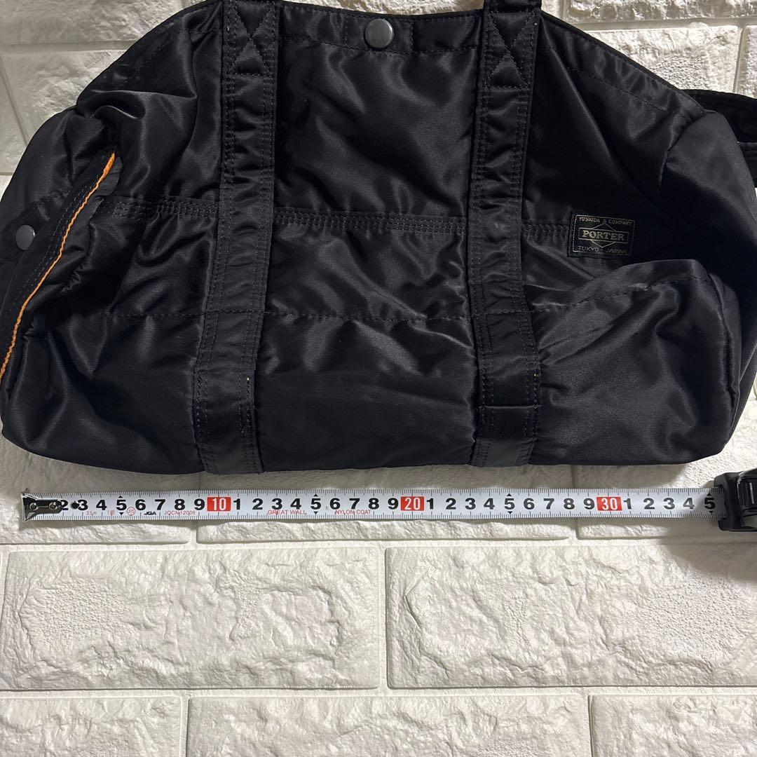 PORTER ブラック ナイロントートバッグ