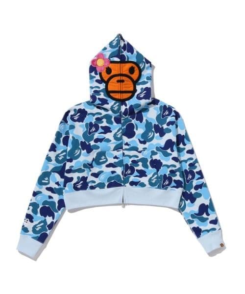 専用出品 A BATHING APE クロップドパーカー