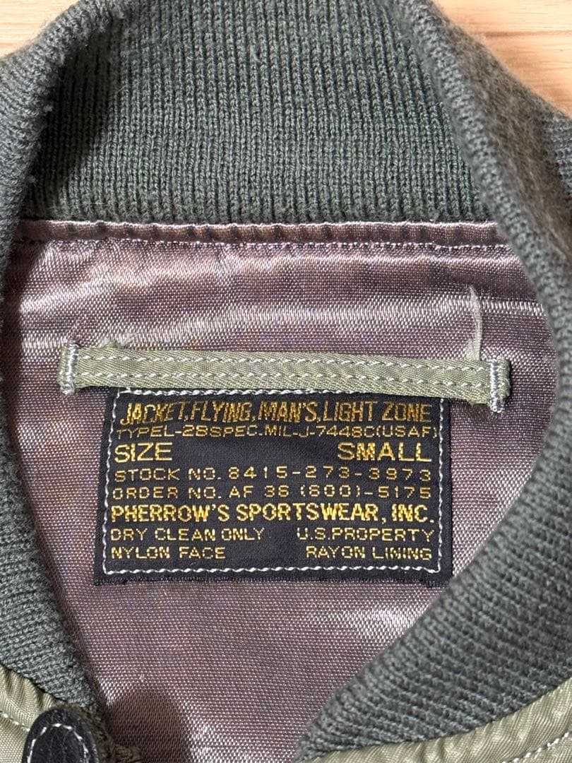 フェローズ L-2B フライトジャケット TALON 90s l2b S 復刻