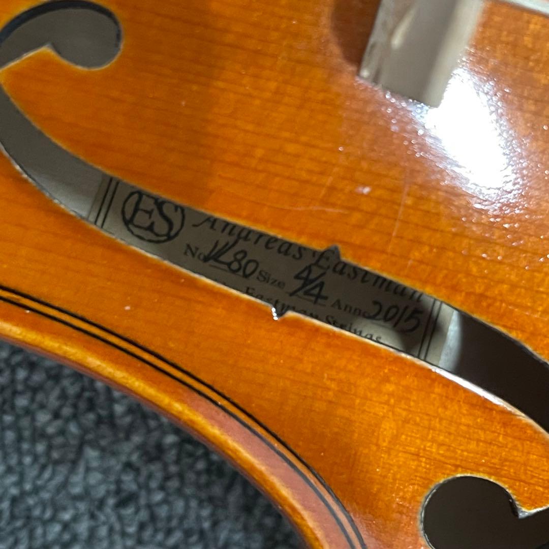 Andreas Eastman VL80 4/4 2015 バイオリン 弦楽器