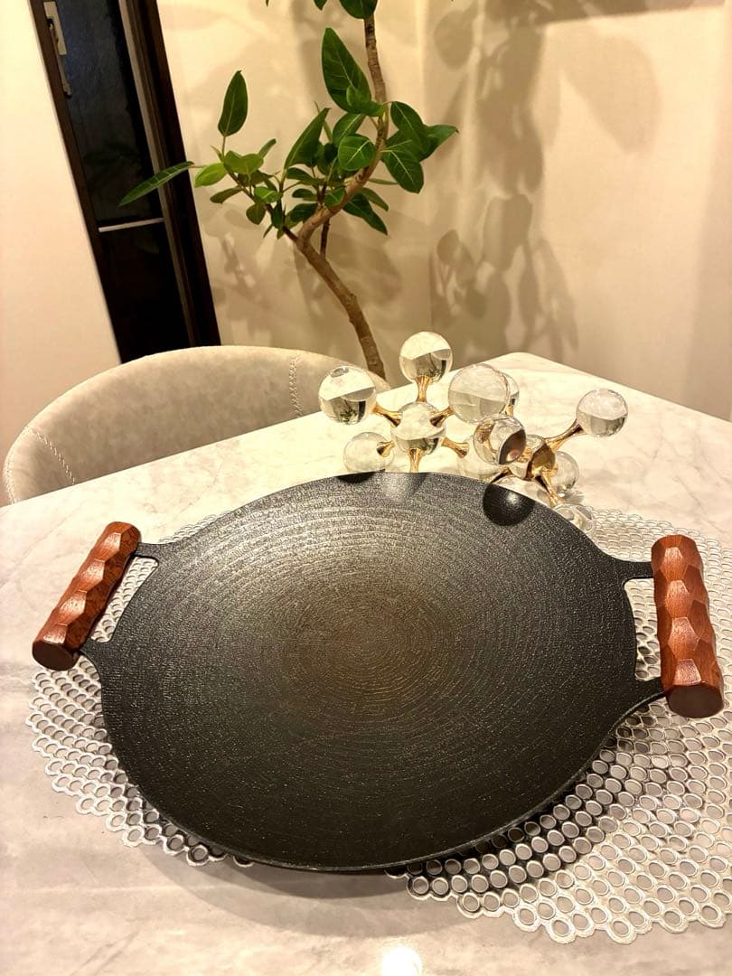 未使用有✨JHQマルチグリドル33㎝・25㎝　2枚セット➕ バッグ➕グリップ