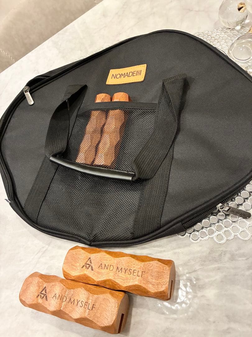 未使用有✨JHQマルチグリドル33㎝・25㎝　2枚セット➕ バッグ➕グリップ