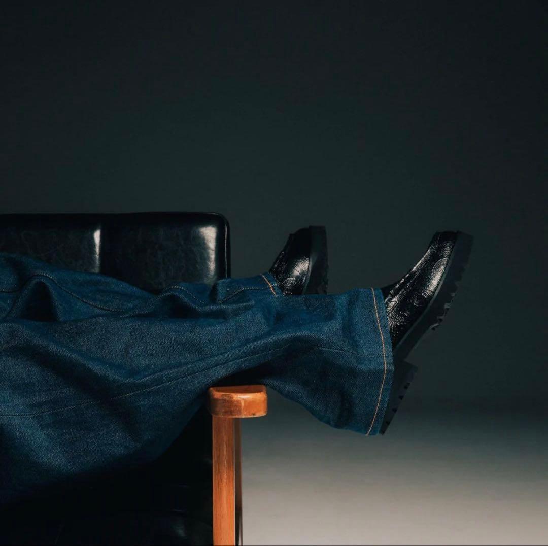 KENFORD PAISLEY TANK SOLE LOAFERS ペイズリー