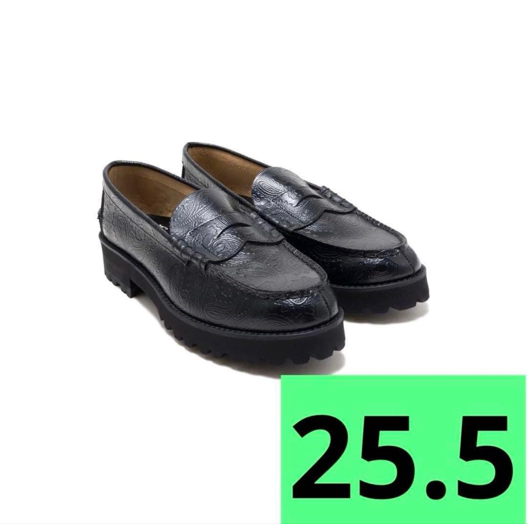 KENFORD PAISLEY TANK SOLE LOAFERS ペイズリー