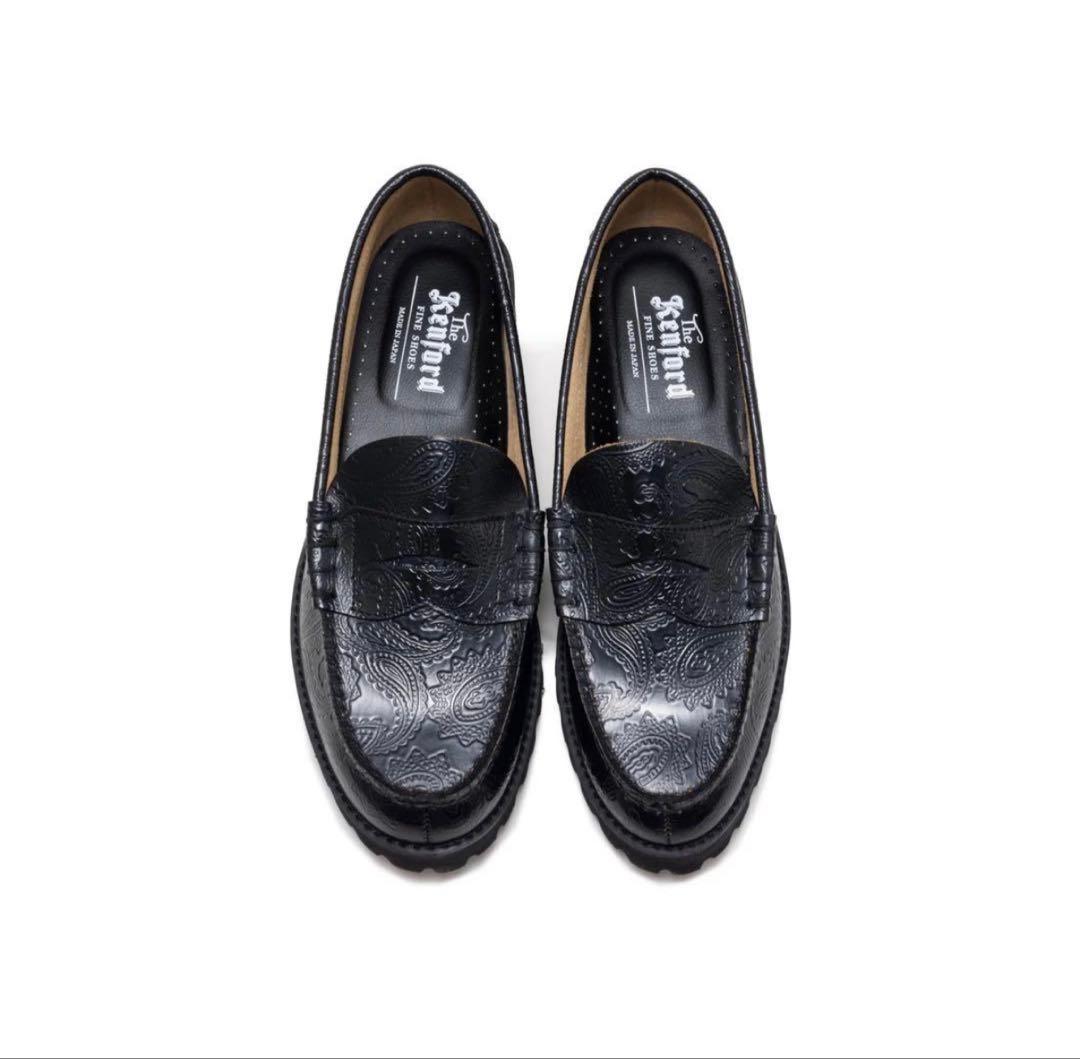 KENFORD PAISLEY TANK SOLE LOAFERS ペイズリー
