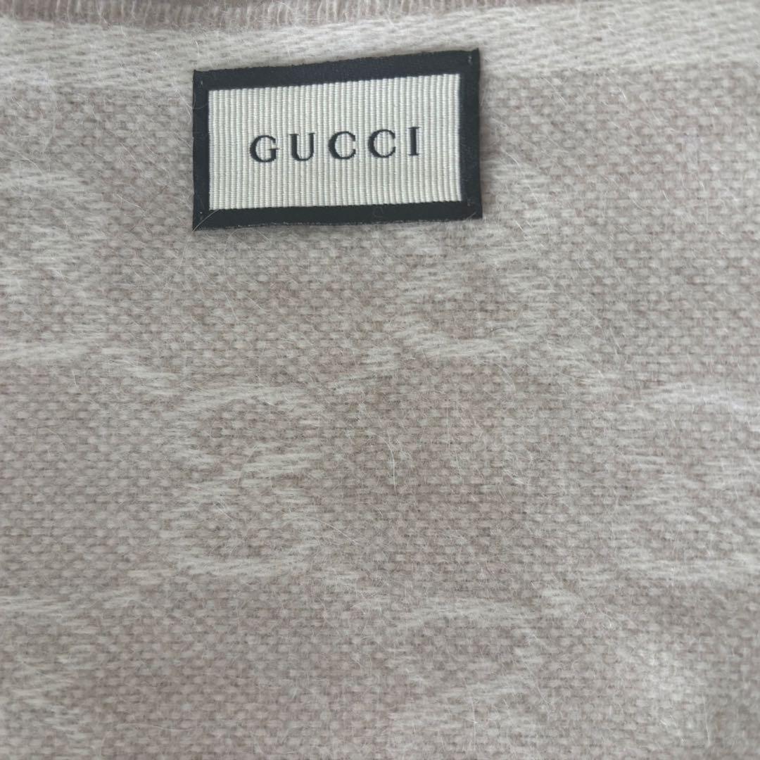 GUCCI グッチ ウールマフラー