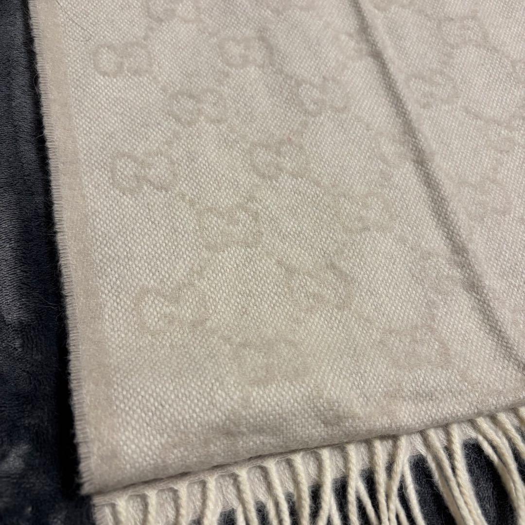 GUCCI グッチ ウールマフラー