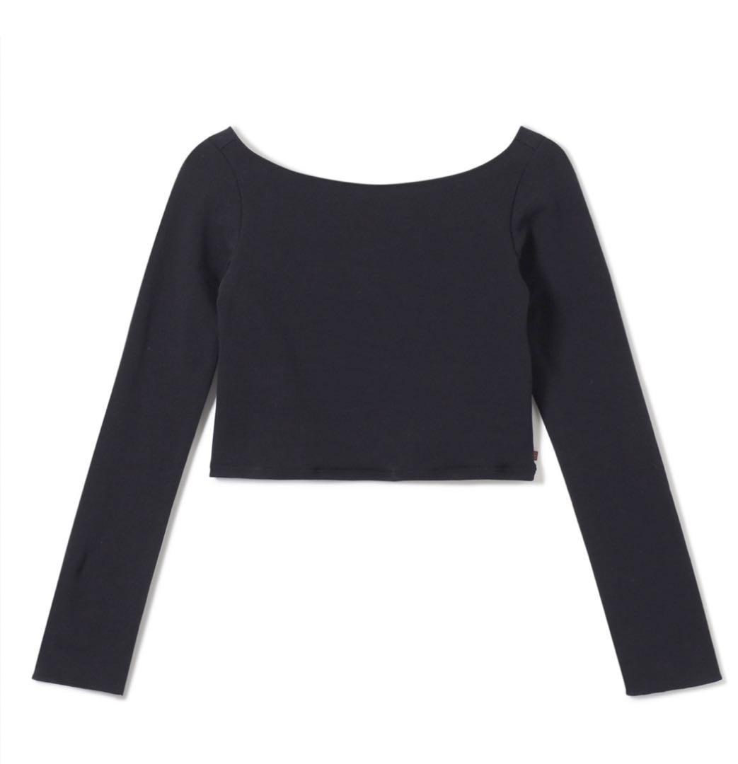 チャコット　新品未使用　高田茜　ロングスリーブトップス　黒