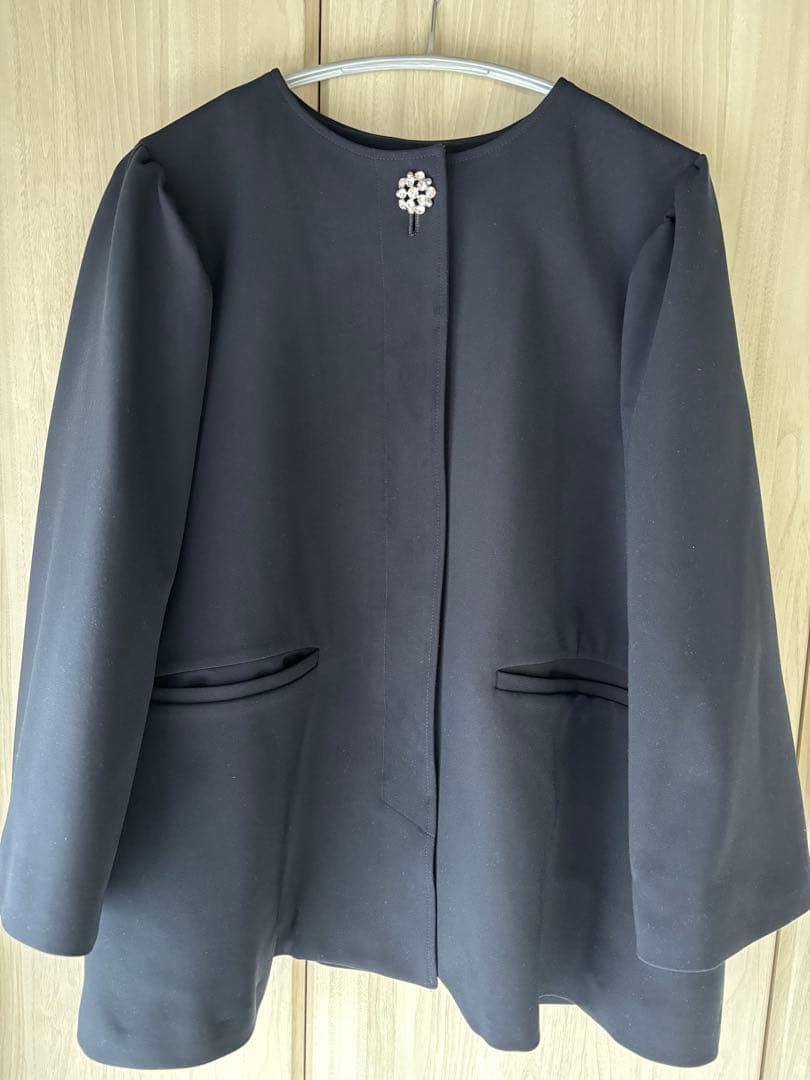 OHGA ビジュージャケット　ネイビー