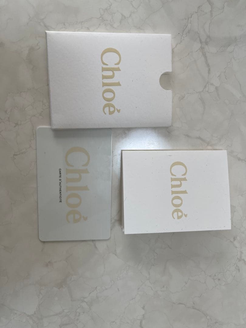 Chloé ブラック レザートートバッグ