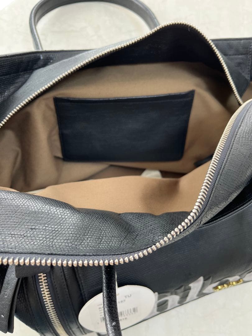 Chloé ブラック レザートートバッグ