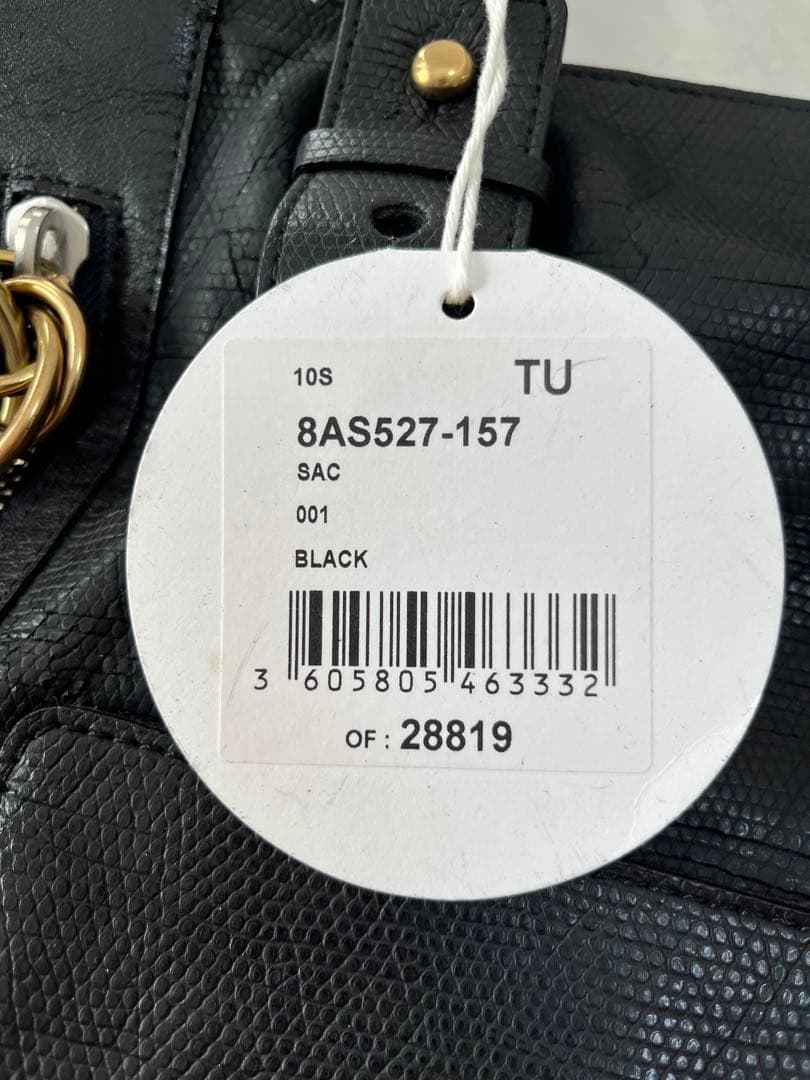 Chloé ブラック レザートートバッグ