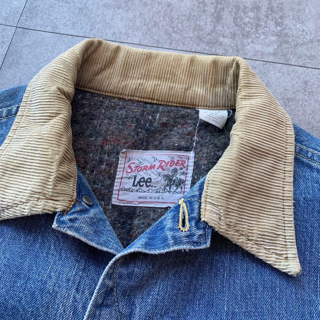 70s Lee ストームライダー デニムジャケット USA製 ユニオンチケット