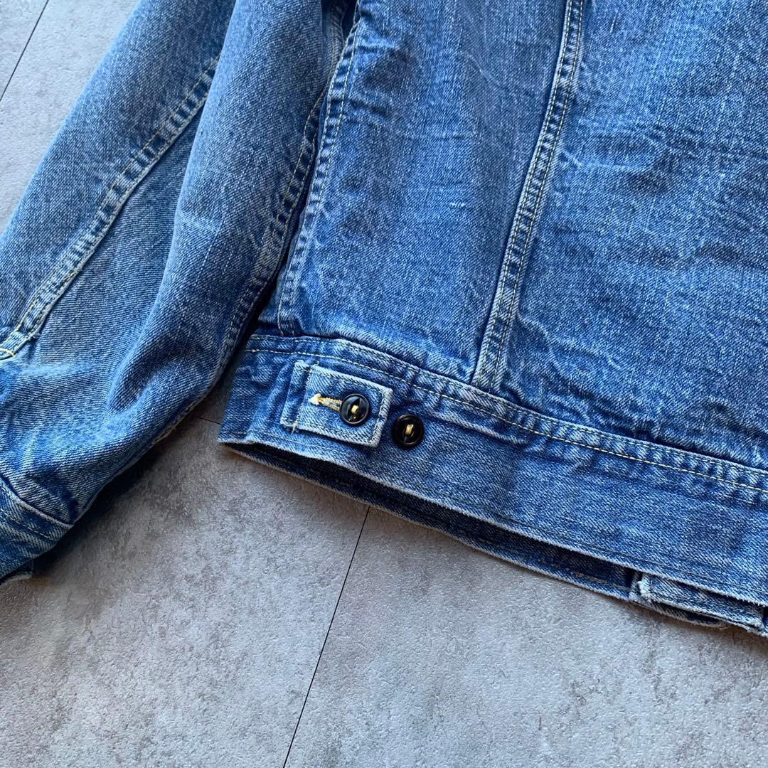 70s Lee ストームライダー デニムジャケット USA製 ユニオンチケット