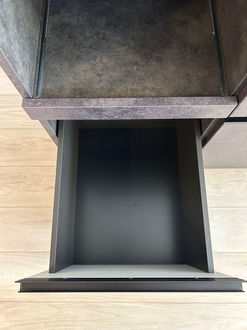 パモウナ Pamouna 食器棚 カップボードEMA-1400R セラミカネロ