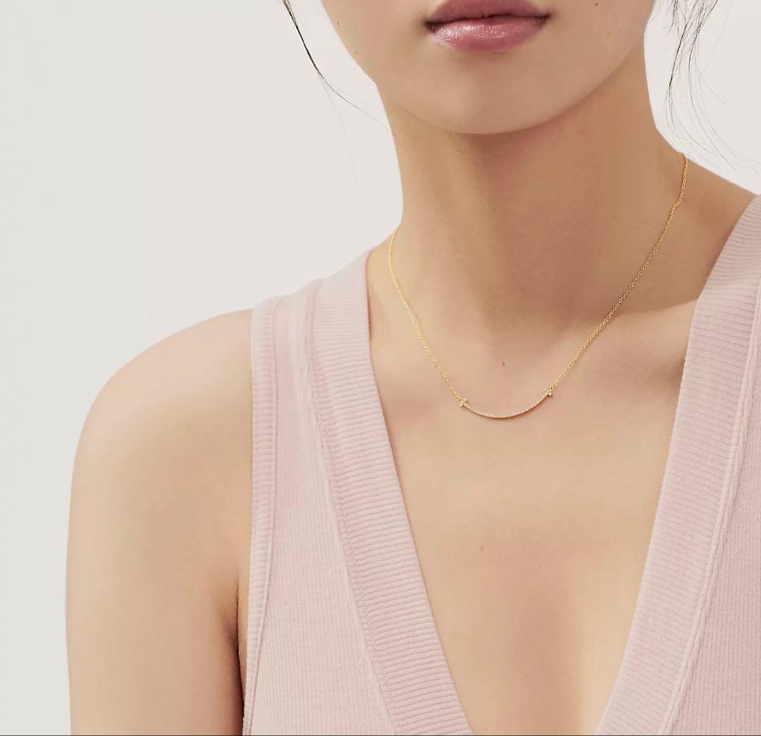 tonkatsu様Tiffany & Co. スマイルペンダント ネックレス