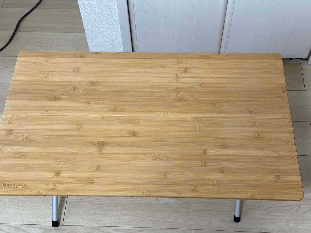  peak ワンアクションローテーブル 竹 LV-100TR