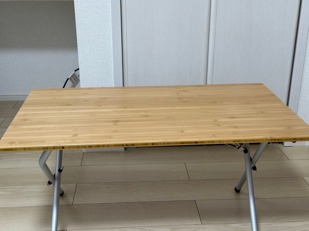  peak ワンアクションローテーブル 竹 LV-100TR