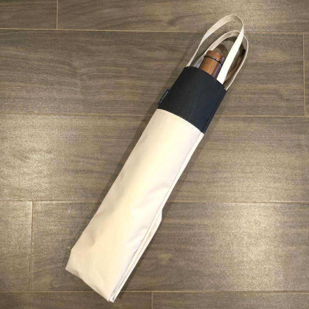 美品 芦屋ロサブラン 100% 完全遮光 晴雨兼用 ラージ 折りたたみ傘 遮熱