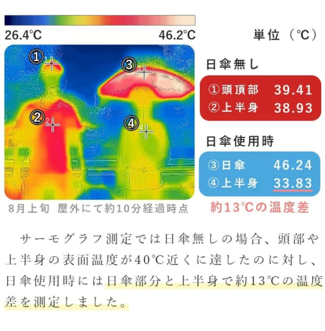 美品 芦屋ロサブラン 100% 完全遮光 晴雨兼用 ラージ 折りたたみ傘 遮熱