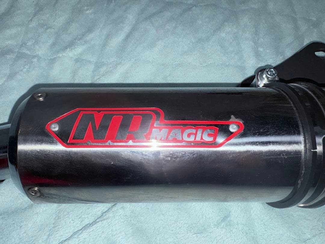 スズキZZ nrマジックマフラー