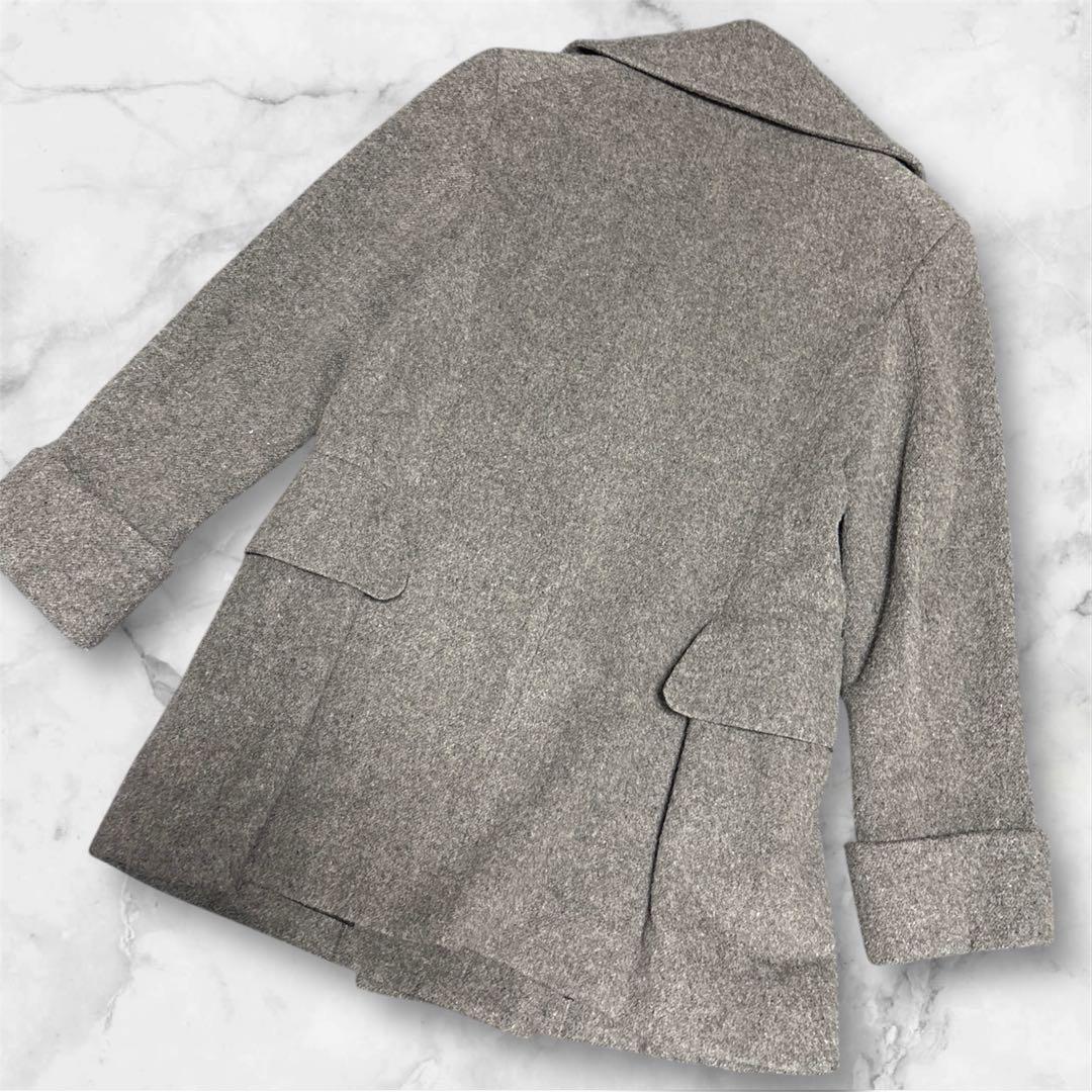 ヴィヴィアンウエストウッド　ピーコート　ダブル　グレー　2(M)