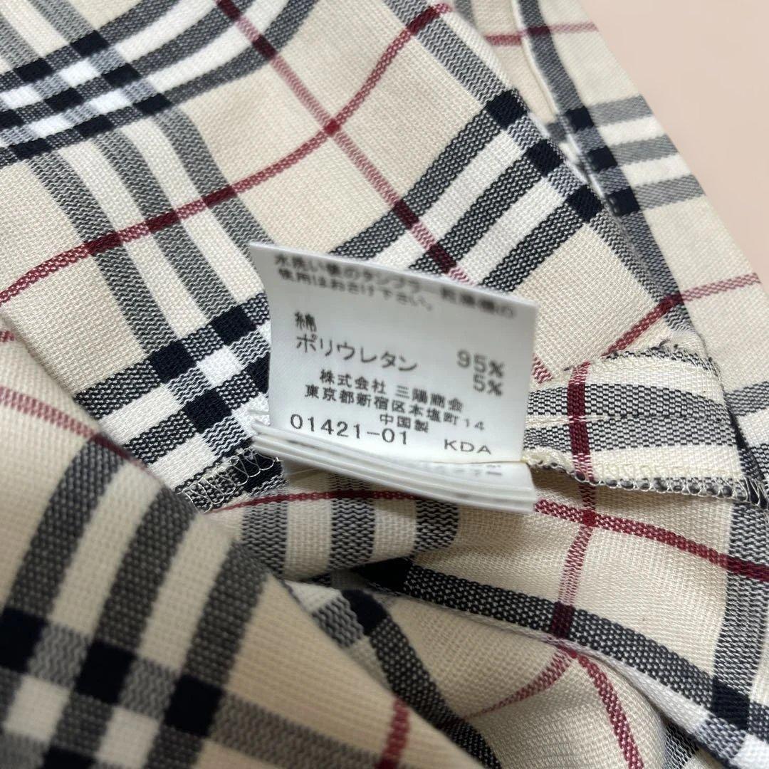 【新品】バーバリーロンドン 120cm チェックジャンパースカート
