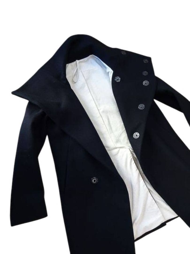 The Viridi-anne ハイネックウールコート