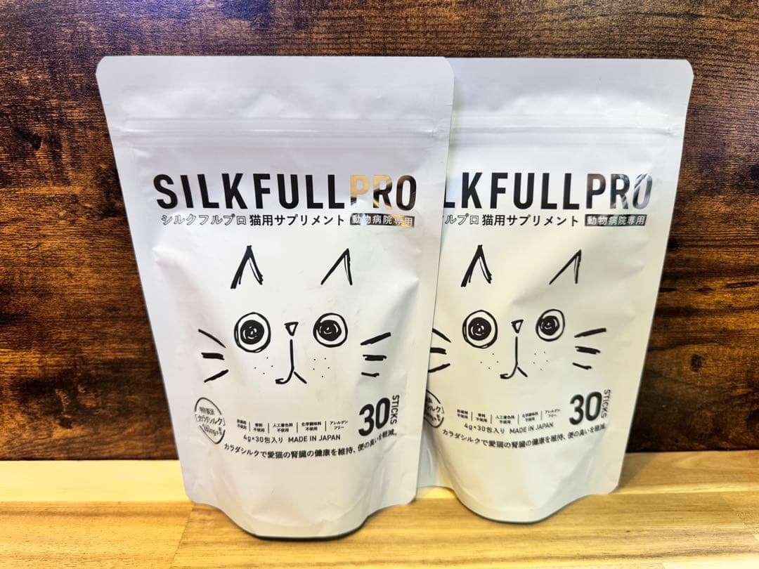 ＳＩＬＫＦＵＬＬ　ＰＲＯ［シルクフル　プロ］猫用 ( 4g×30包) ×2袋
