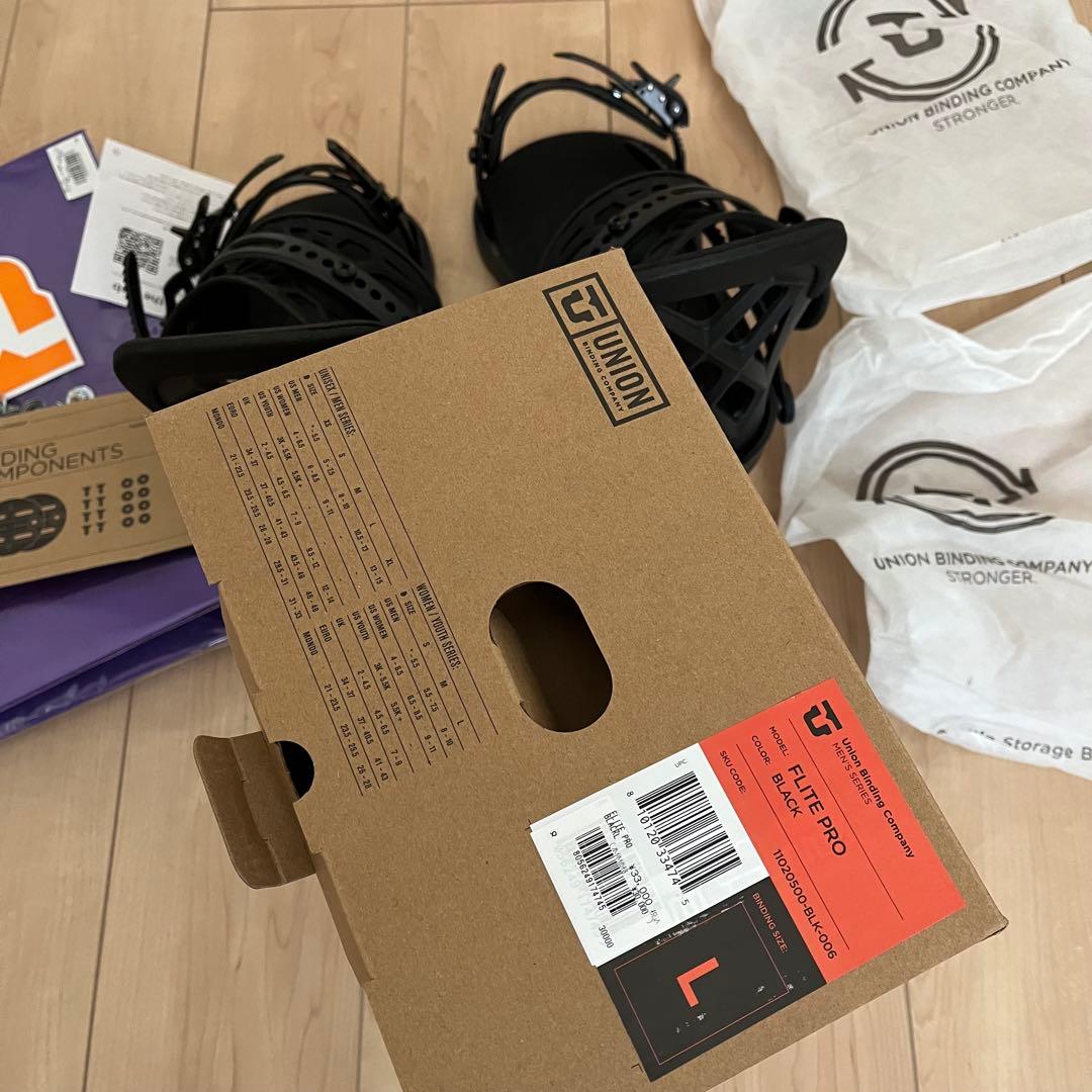 25-26モデル　美品❣️union Flite Pro サイズL