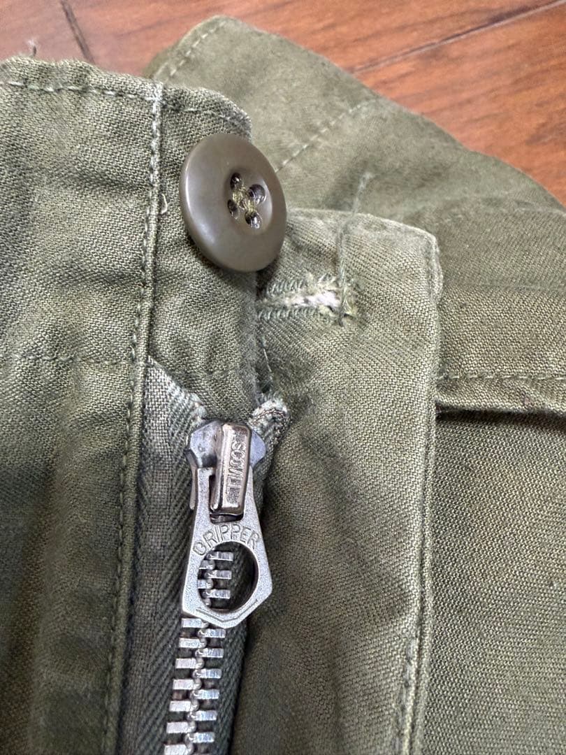 米軍実物 M-65 フィールドカーゴパンツ 1967年製GRIPPER R-M