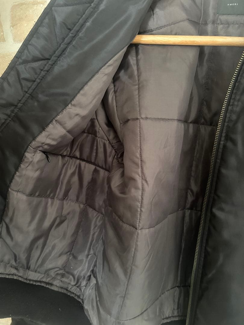 WIND AND SEA AMERI ブラック MA-1ジャケット