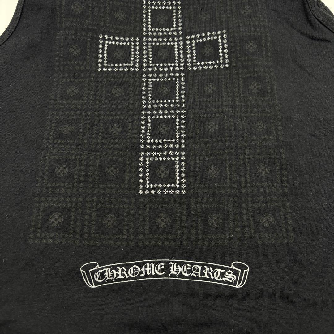 【レア】Chrome Hearts クロム バッグクロスプリント タンクトップ