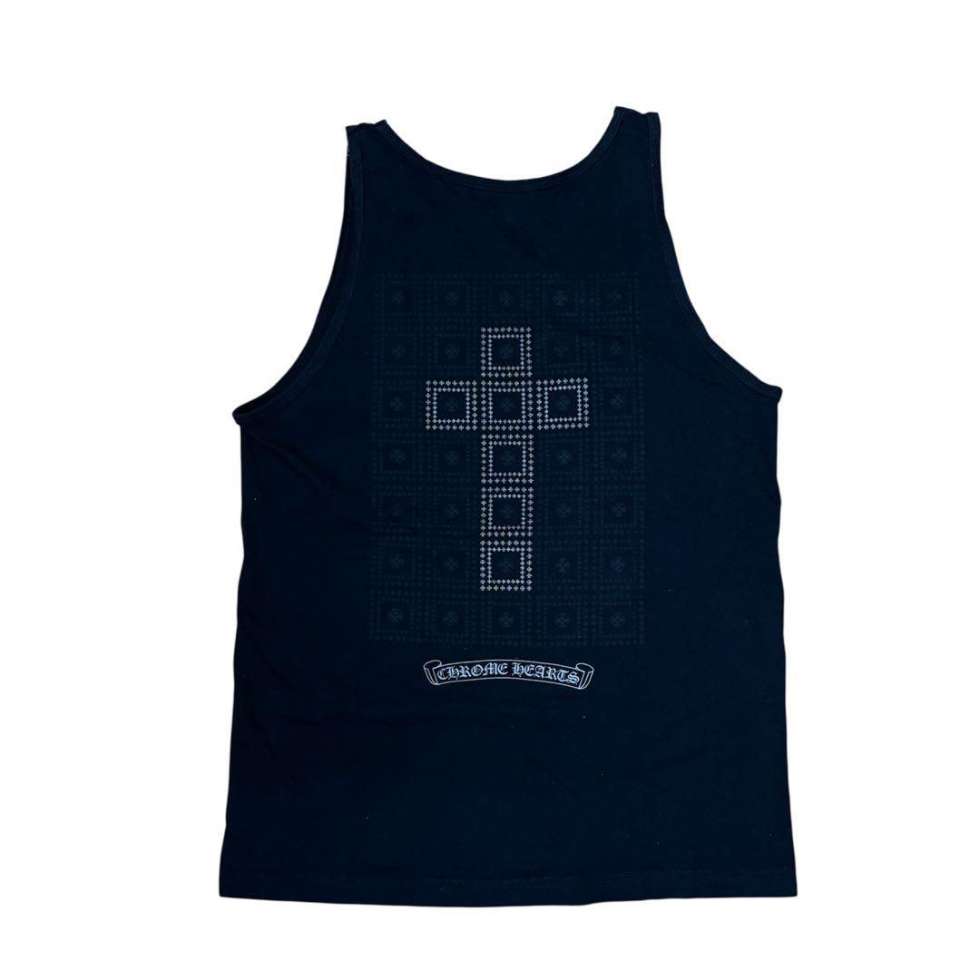 【レア】Chrome Hearts クロム バッグクロスプリント タンクトップ