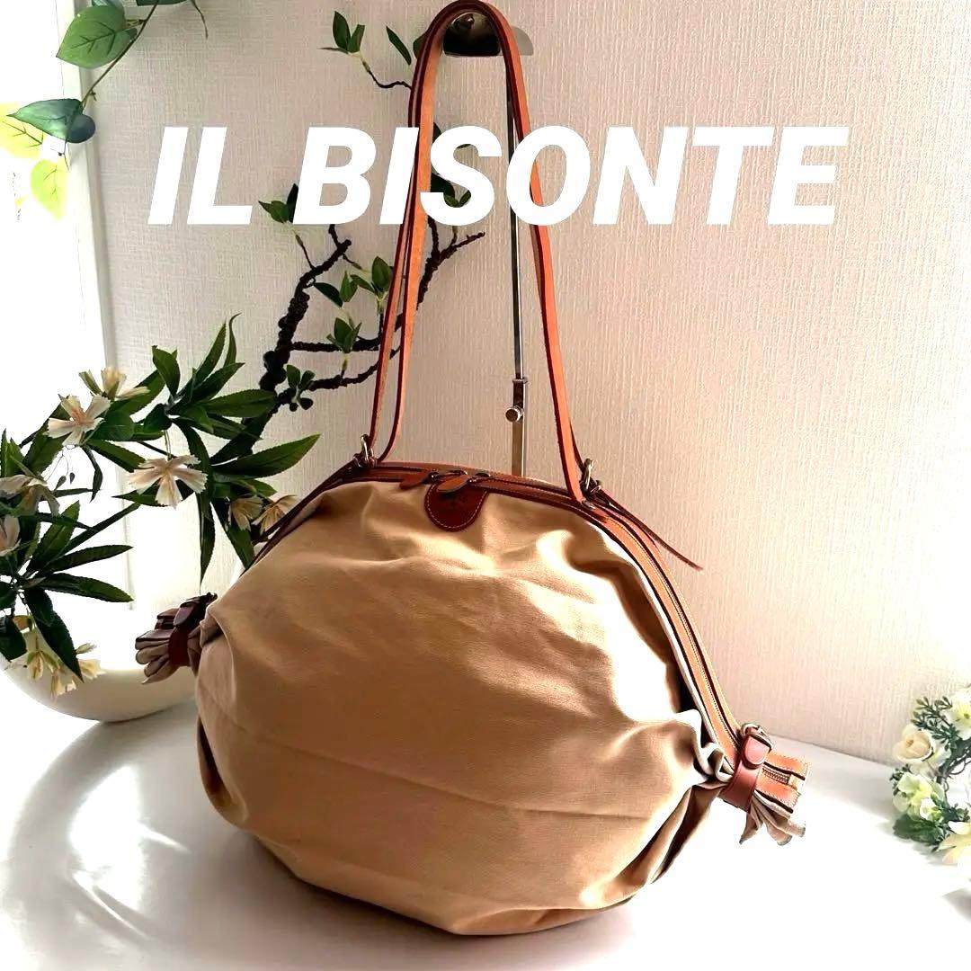 【未使用】IL BISONTEキャンディバッグ シンプル ユニーク 旅行