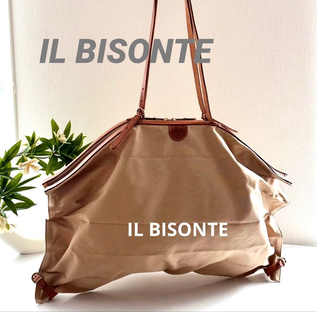 【未使用】IL BISONTEキャンディバッグ シンプル ユニーク 旅行