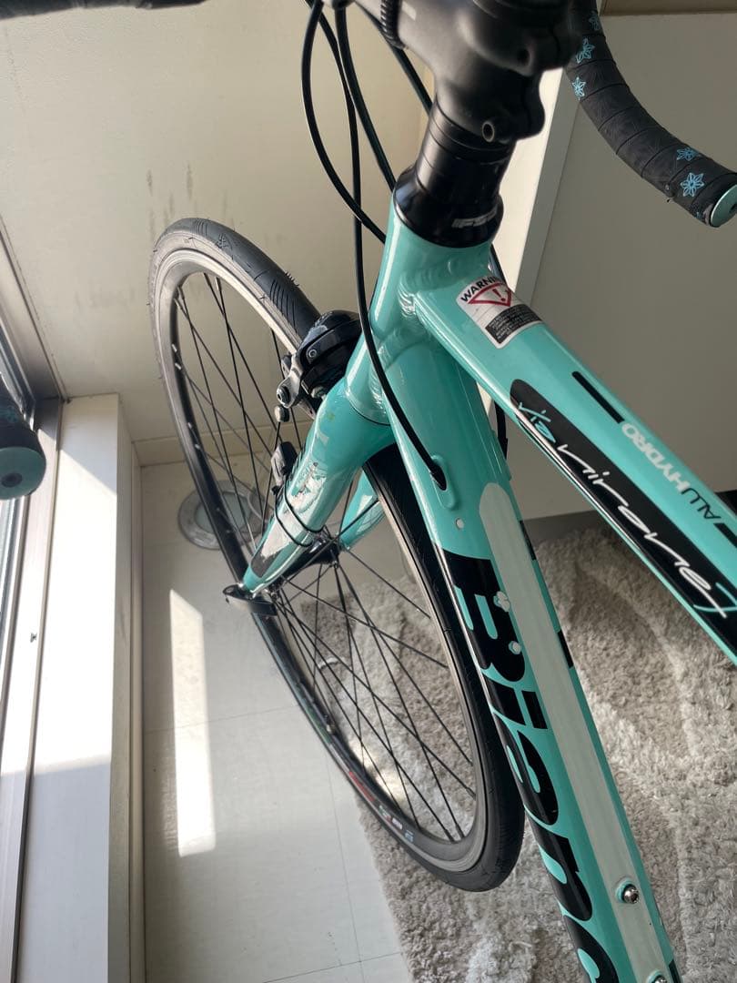 Bianchi ロードバイク 水色　VIA NIRONE 7