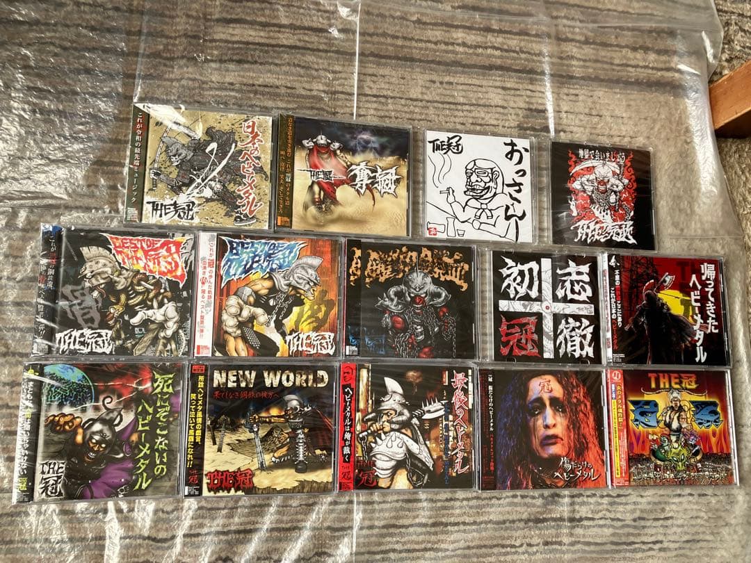 THE冠 CD 14タイトルセット ライブ会場限定 シングル アルバム 冠徹弥