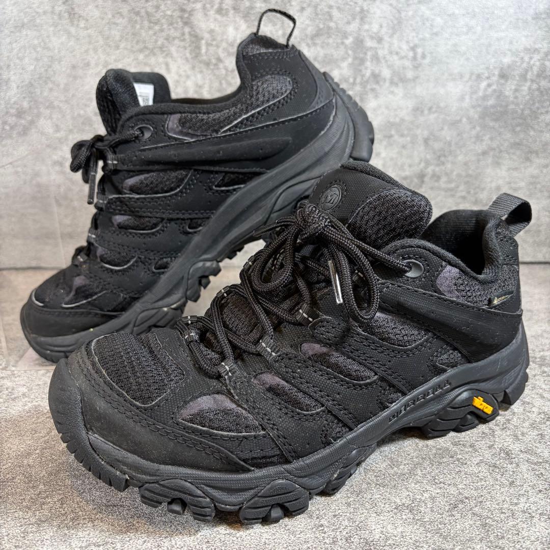 美品 MERRELL メレル　モアブ3 ゴアテックス ビブラム　黒 23.5cm