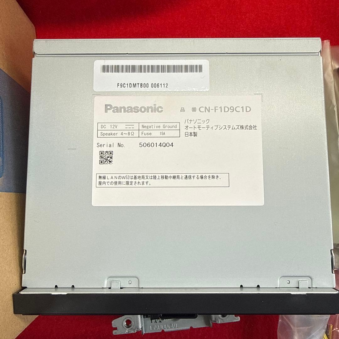 Panasonic CN-F1D9C1D カーナビ(R7.8.25購入新品同様)