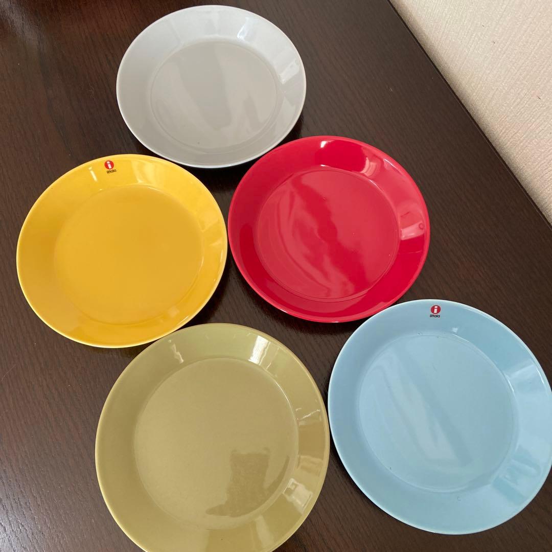 イッタラ　ティーマ　17㎝プレート5枚セット